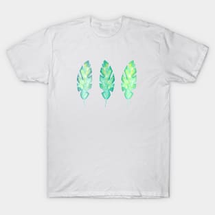 watercolor Banana leaves T-Shirt